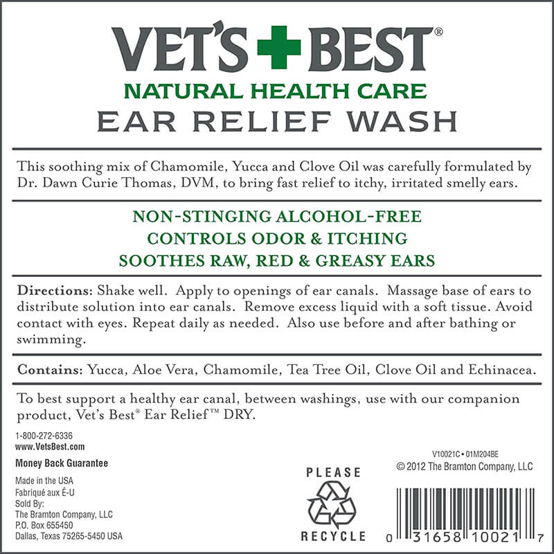Vet's Best Ear Relief Wash