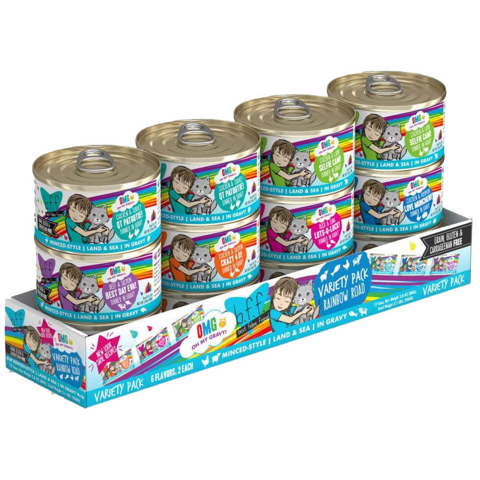 Weruva BFF OMG Rainbow Road Variety Pack