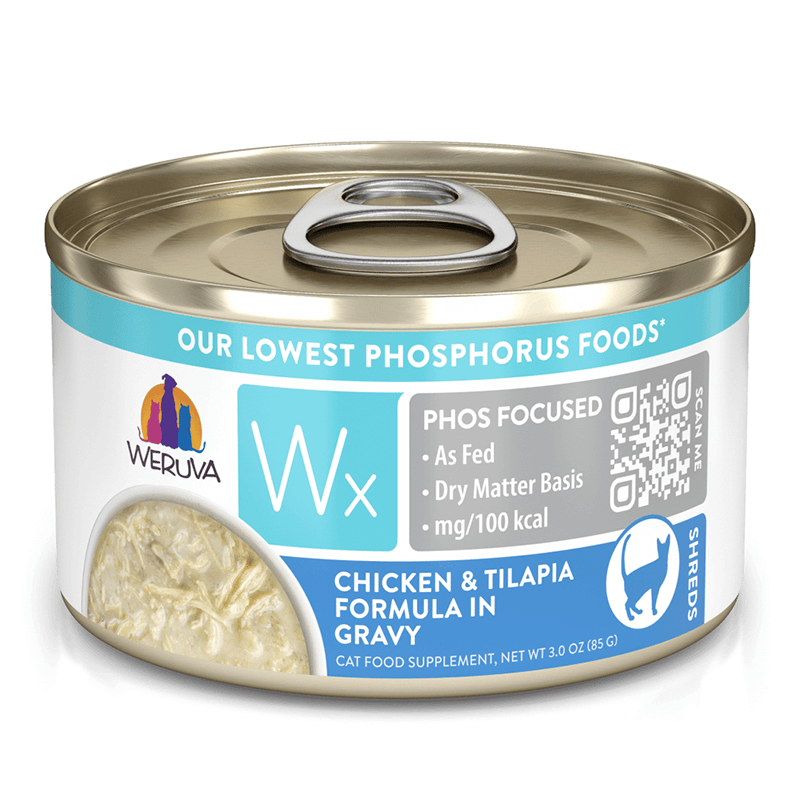 Weruva Wx Low Phosphorus Chicken & Tilapia in Gravy