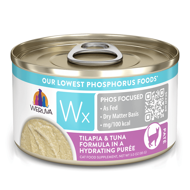 Weruva Wx Low Phosphorus Tilapia & Tuna Puree