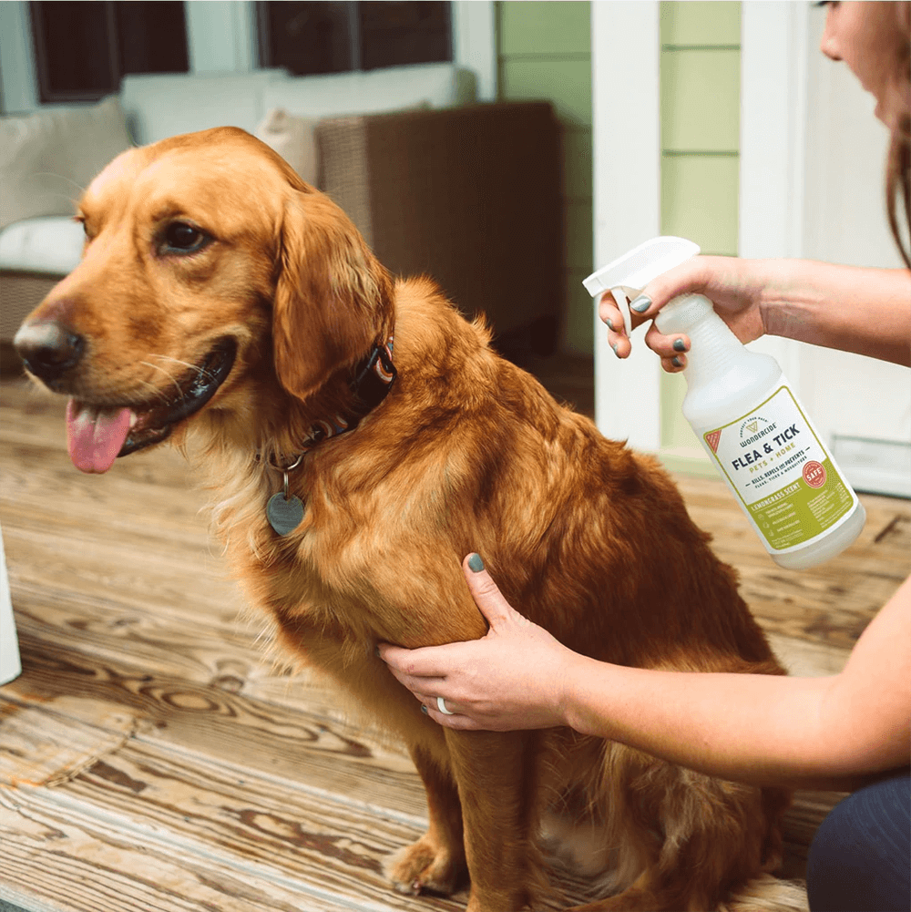 Wondercide Flea, Tick & Mosquito Spray for Pets + Home, Lemongrass