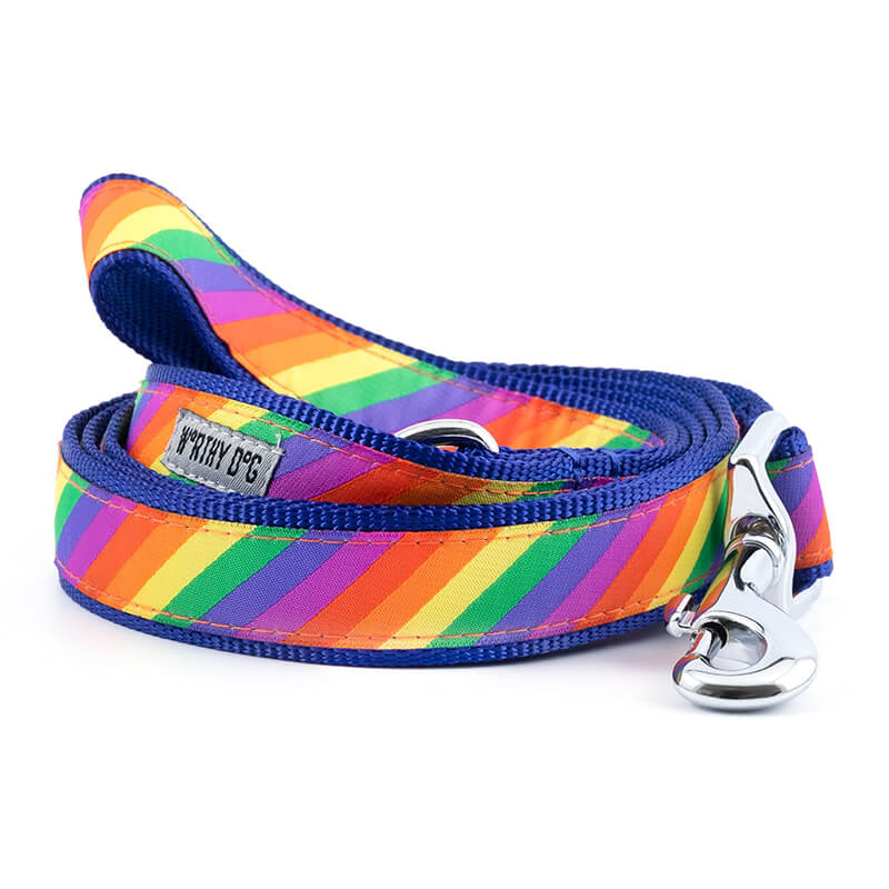 The Worthy Dog Leash Rainbow Leash