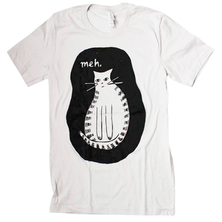 Yonder studios Meh Cat Shirt