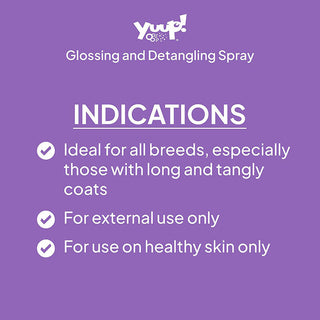 Yuup! Glossing & Detangling Spray