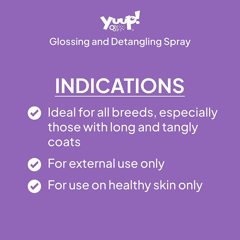 Yuup! Glossing & Detangling Spray