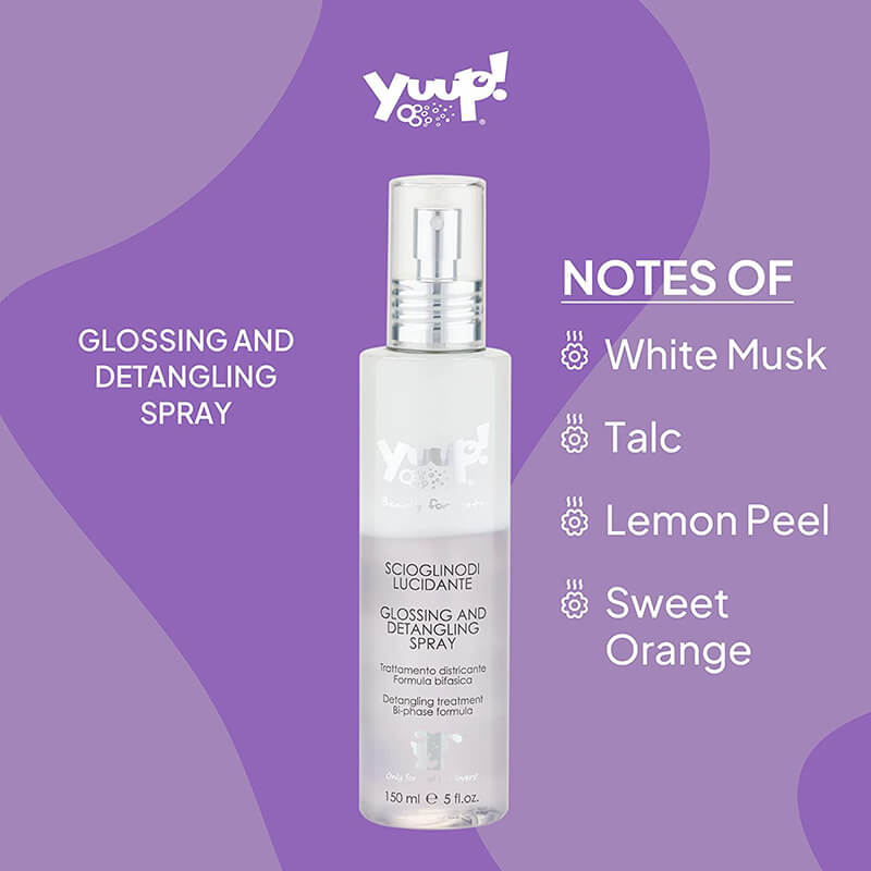 Yuup! Glossing & Detangling Spray