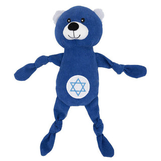 Zippy Paws Corduroy Cuddlerz Hanukkah Bear